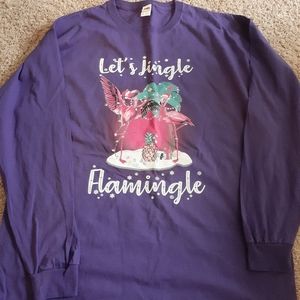 NWOT Flamingle Tshirt